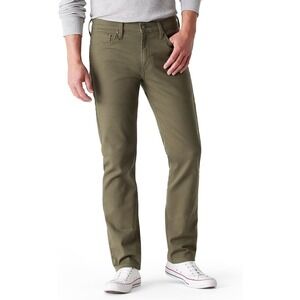 Signature‎ by Levi Strauss Gold Label Slim Fit Jeans Olive Green 32W 32L NWT